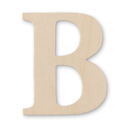 3" Chunky Wood Letter by Make Market